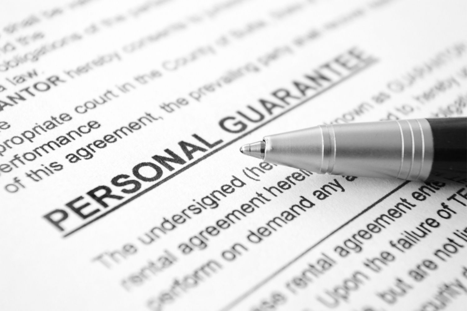 All About Personal Guarantees On Business Loans